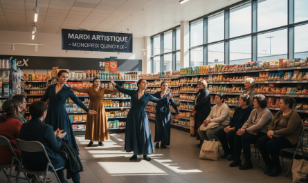 découvrez les mardis artistiques à monoprix à quincieux, une immersion unique dans le théâtre contemporain alliant créativité et culture au cœur de votre ville.