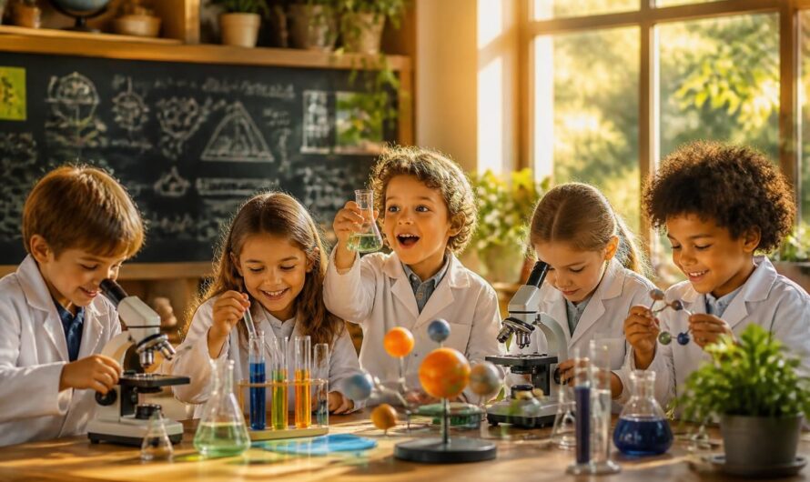 Les P&rsquo;tits Curieux : éveiller la passion de la science dès le plus jeune âge