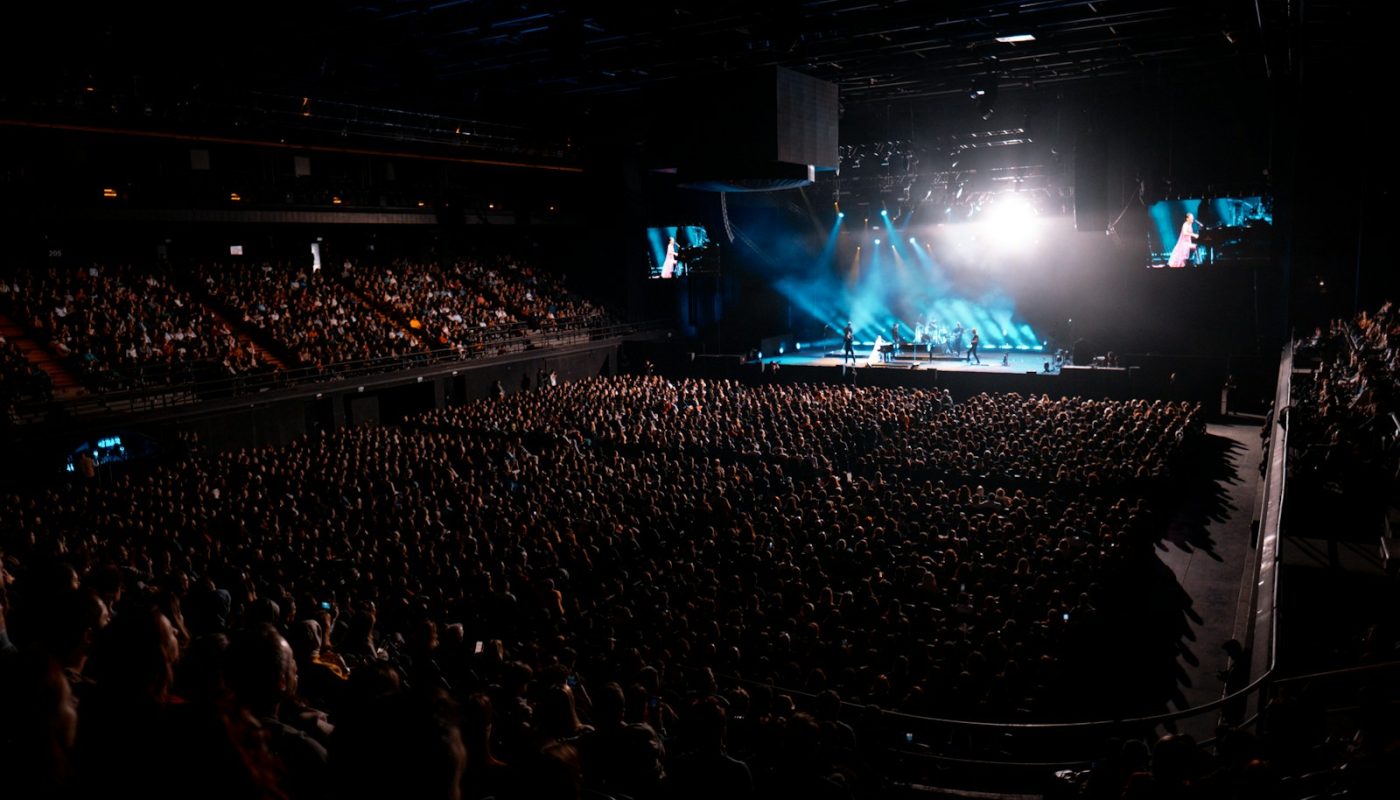 foule de personnes à un concert