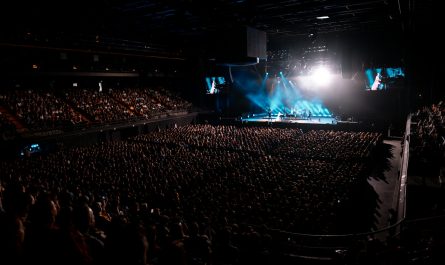 foule de personnes à un concert