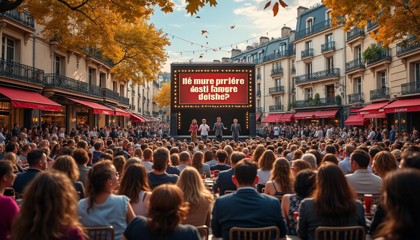 découvrez les meilleures pièces comiques à ne pas manquer sur les scènes parisiennes en septembre 2025. rires, talents et spectacles inoubliables vous attendent dans la capitale !