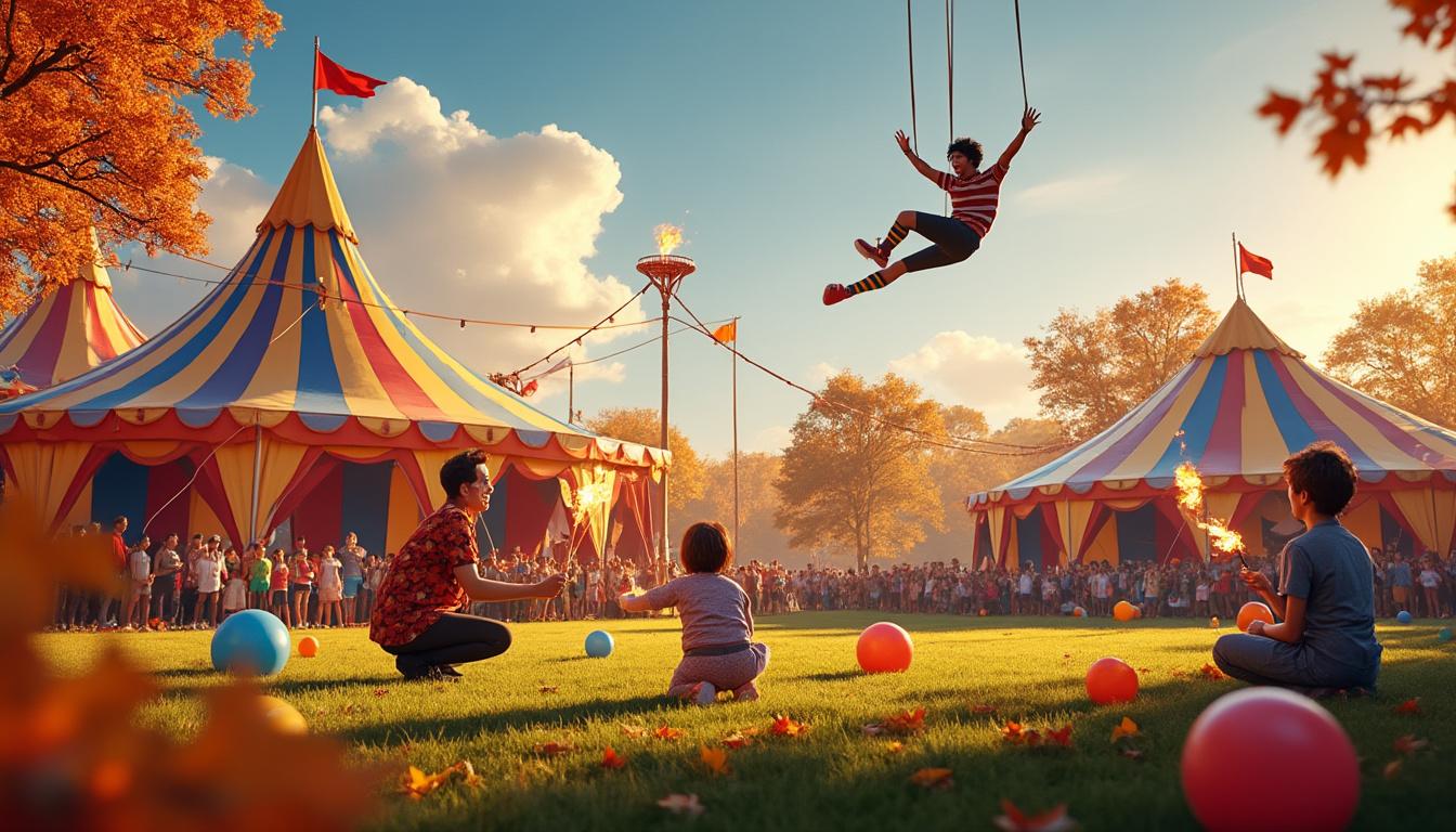découvrez les plus grands spectacles de cirque en tournée à l’automne 2025 ! parcourez notre sélection des événements incontournables de septembre à novembre, et vivez la magie du cirque près de chez vous.