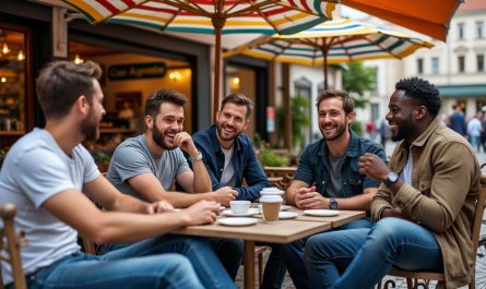 découvrez 'men en pause - tout va mâle ?', la comédie incontournable à fleury-les-aubrais qui aborde avec humour et finesse la crise de la virilité. rires et réflexions garantis dans ce spectacle aussi percutant qu’actuel !