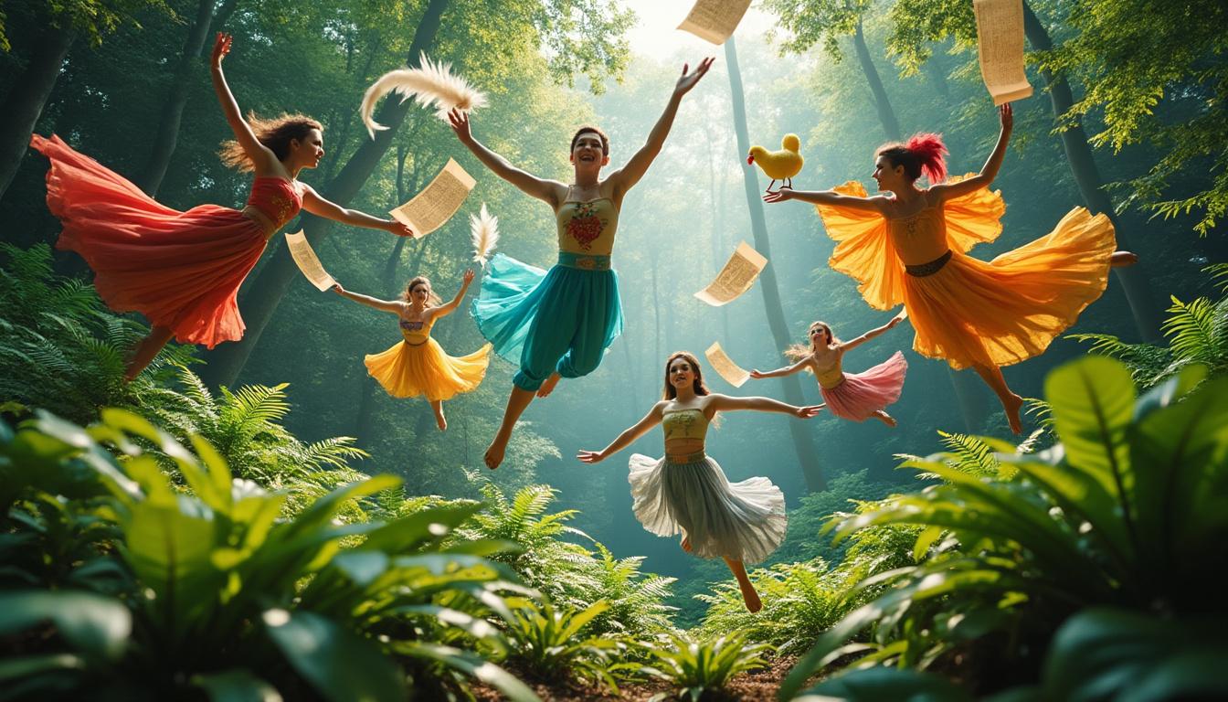 assistez à fougères au spectacle pandax : un show original alliant acrobaties exceptionnelles, poésie visuelle et humour insolite pour toute la famille !