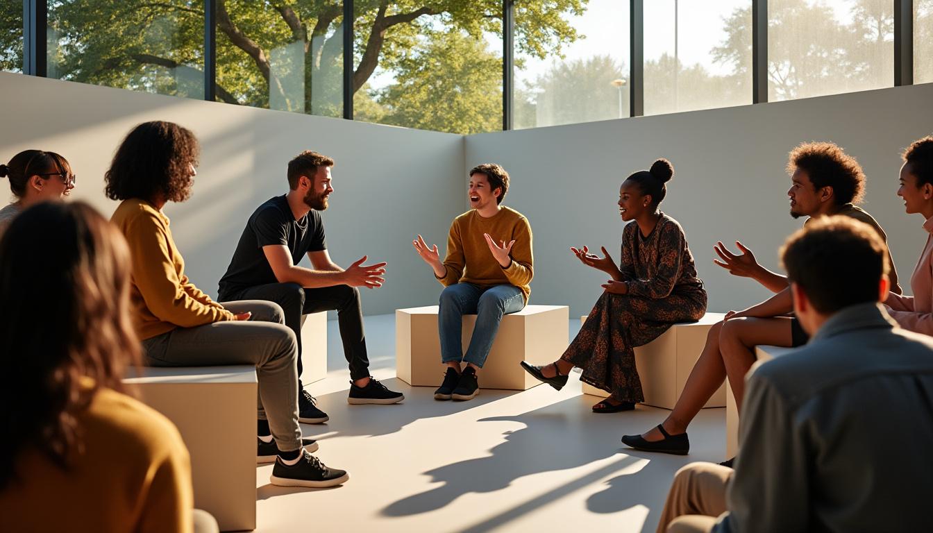 découvrez 'il, elle, nous', une exploration interactive captivante au théâtre forum contemporain de lunéville, mêlant théâtre engagé et participation du public pour une expérience unique.