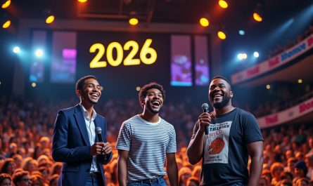 découvrez le festival d'humour incontournable au vendéspace en 2026 avec inès reg, redouane bougheraba, jarry et bien d'autres pour des spectacles hilarants à ne pas manquer.