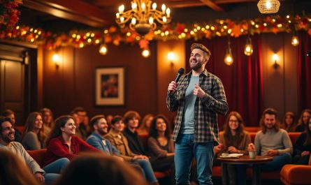 découvrez les stand-up et spectacles comiques incontournables à ne pas manquer cet automne pour des soirées pleines de rires et de bonne humeur.