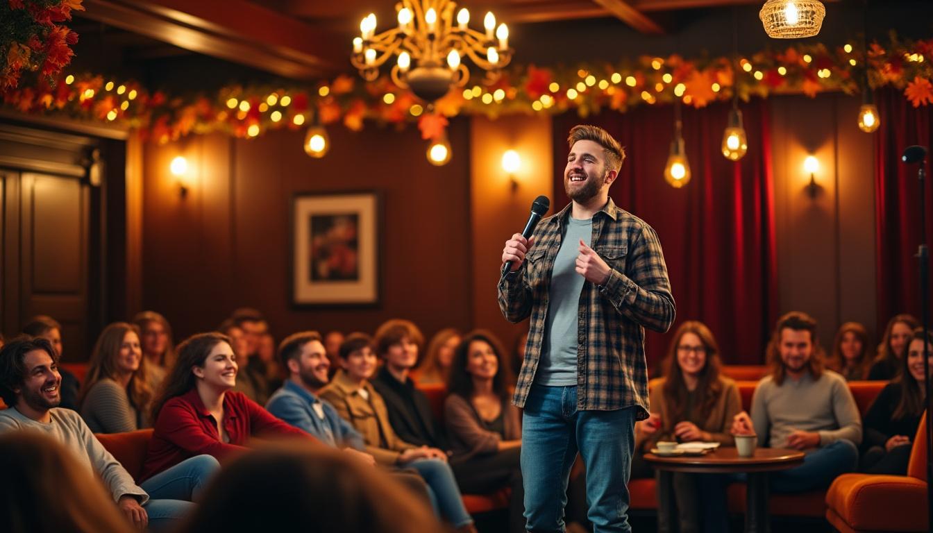 découvrez les stand-up et spectacles comiques incontournables à ne pas manquer cet automne pour des soirées pleines de rires et de bonne humeur.