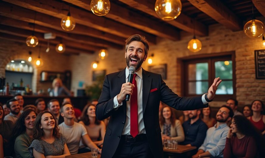 Rires garantis à Guérande : une soirée stand-up exceptionnelle avec le Gwenrann Comedy Show