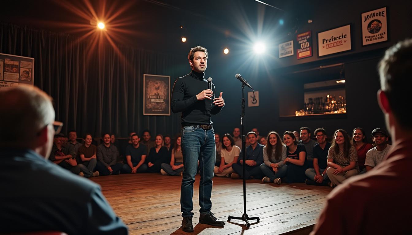 découvrez top comedy club : la scène humoristique de la roche-sur-yon en haute définition sur france 4, directement depuis le carton comedy club. rires garantis !