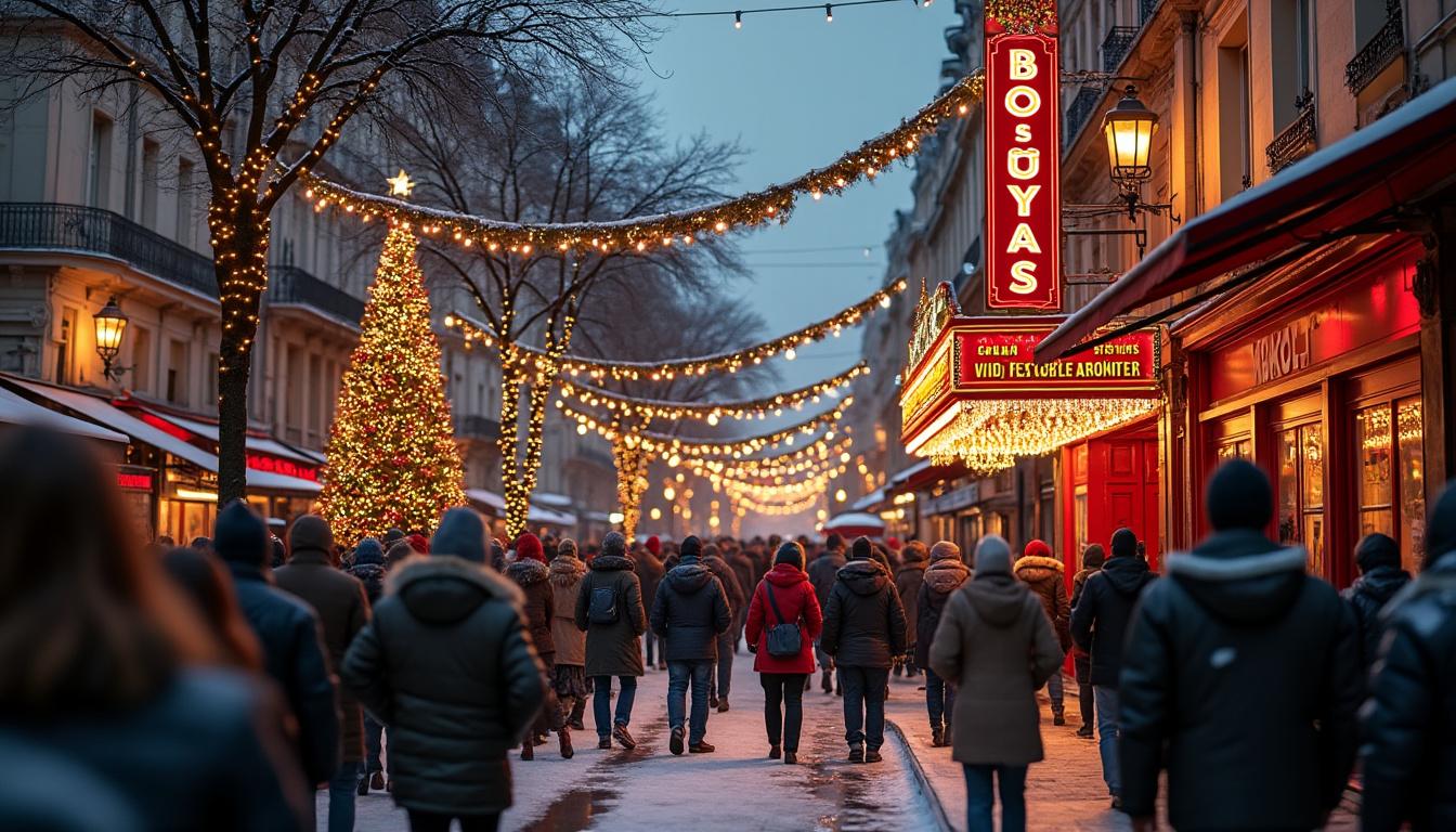 découvrez le top des spectacles d'humour incontournables pour un noël 2025 inoubliable à paris. riez aux éclats et vivez des moments festifs uniques en famille ou entre amis.