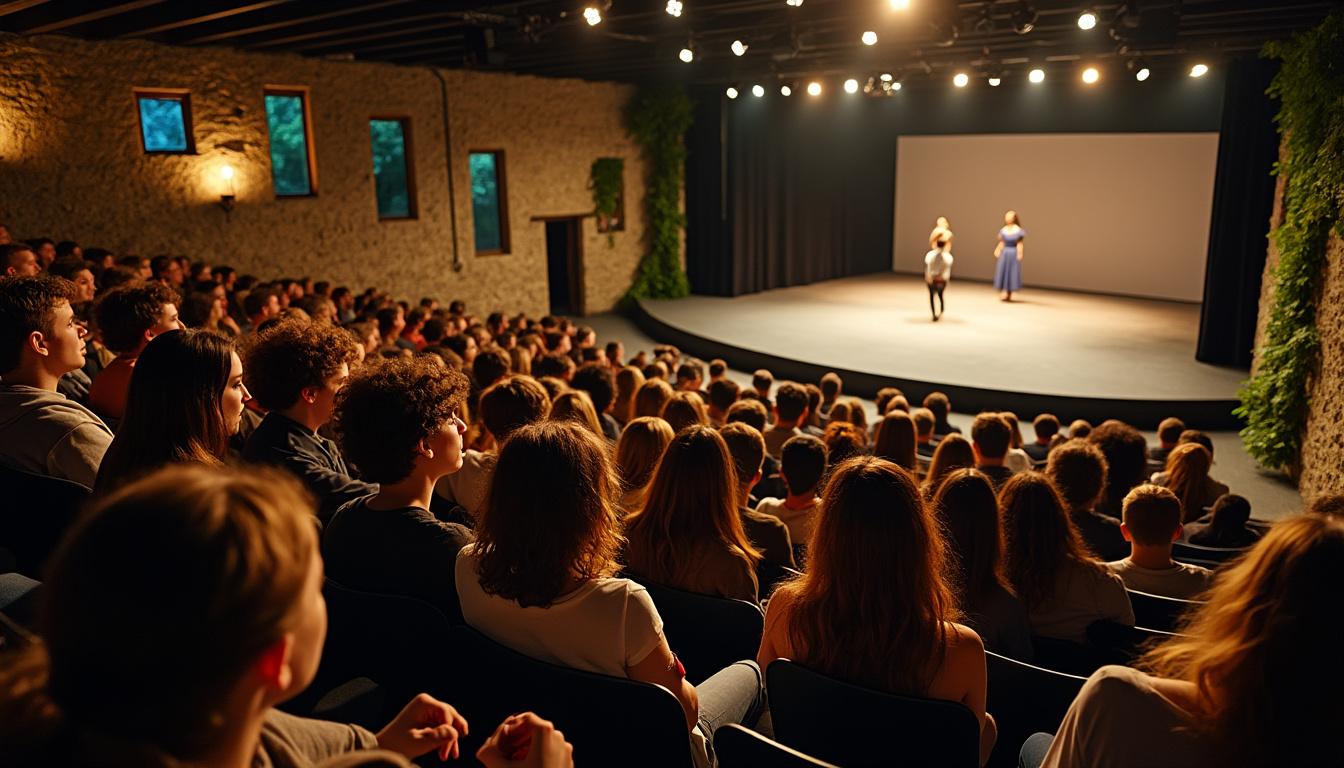découvrez 'conter fleurette', une pièce de théâtre contemporain captivante à saint-julien-chapteuil, idéale pour une sortie culturelle et divertissante entre ados.