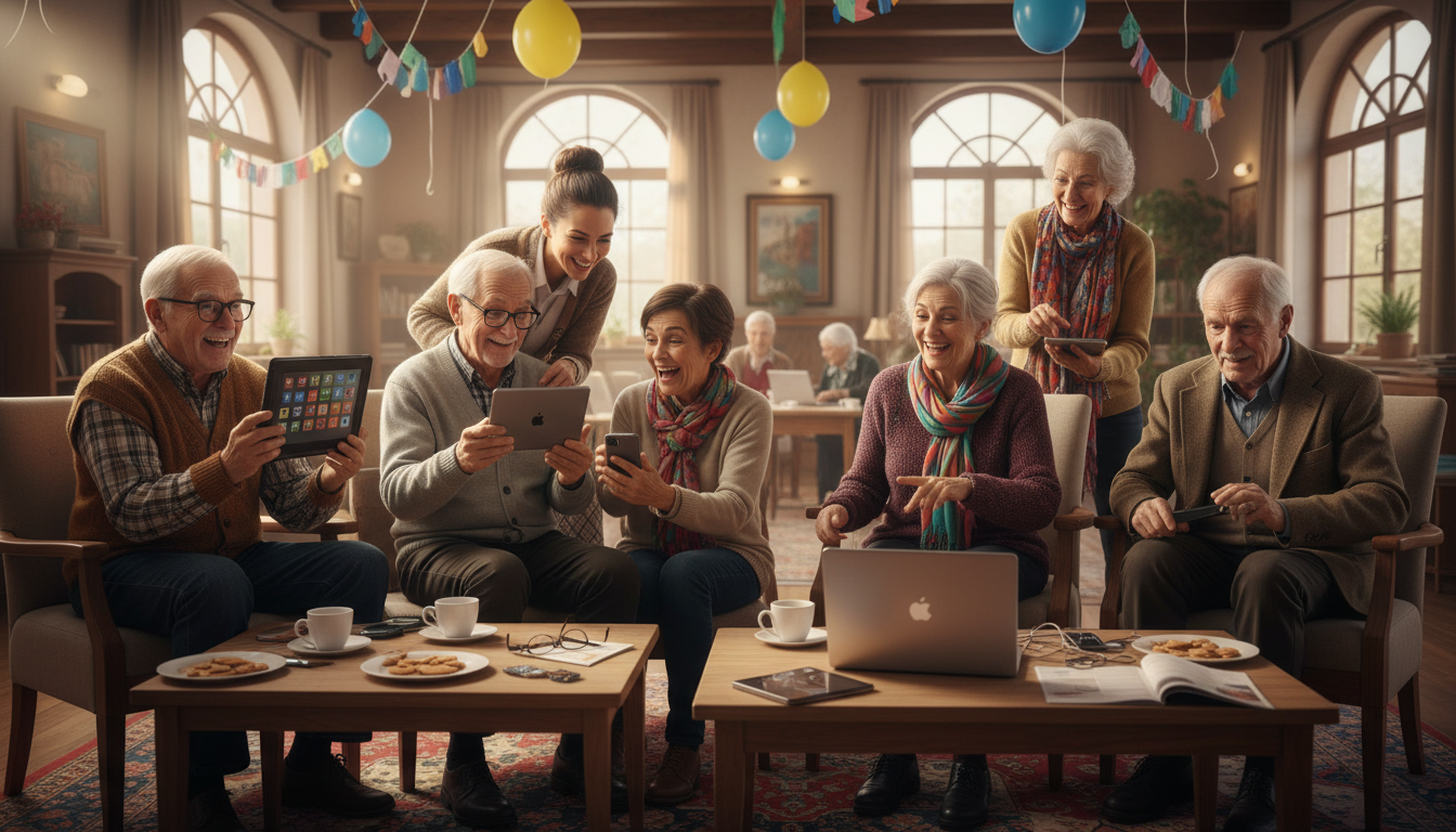 découvrez à la maison de quartier pont-morineau un spectacle drôle et captivant qui explore avec humour les défis numériques rencontrés par les seniors. une soirée pleine de rires et de partage à ne pas manquer !