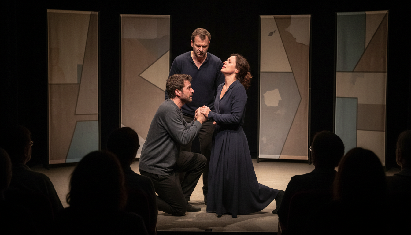 découvrez « compromis en scène », une immersion captivante dans le théâtre contemporain à jallaucourt, explorant les nouvelles formes et expressions artistiques locales.