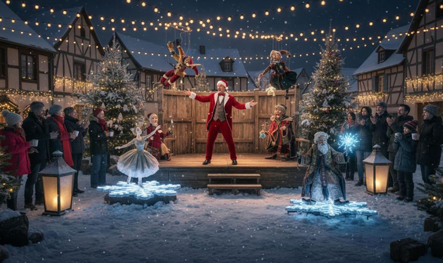 Étrepigney célèbre Noël avec un spectacle comique et des marionnettes enchantées