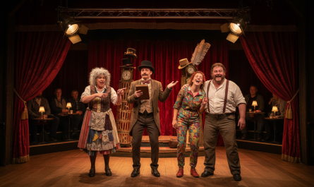 découvrez « les 4 vérités » présenté par grim d’folie à faumont, un spectacle mêlant humour et solidarité pour vous faire rire tout en partageant des valeurs fortes.