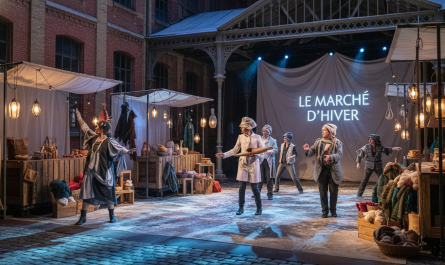 découvrez le marché d'hiver à villerupt, une scène innovante dédiée au théâtre contemporain, offrant des spectacles audacieux et captivants pour tous les passionnés d'art dramatique.