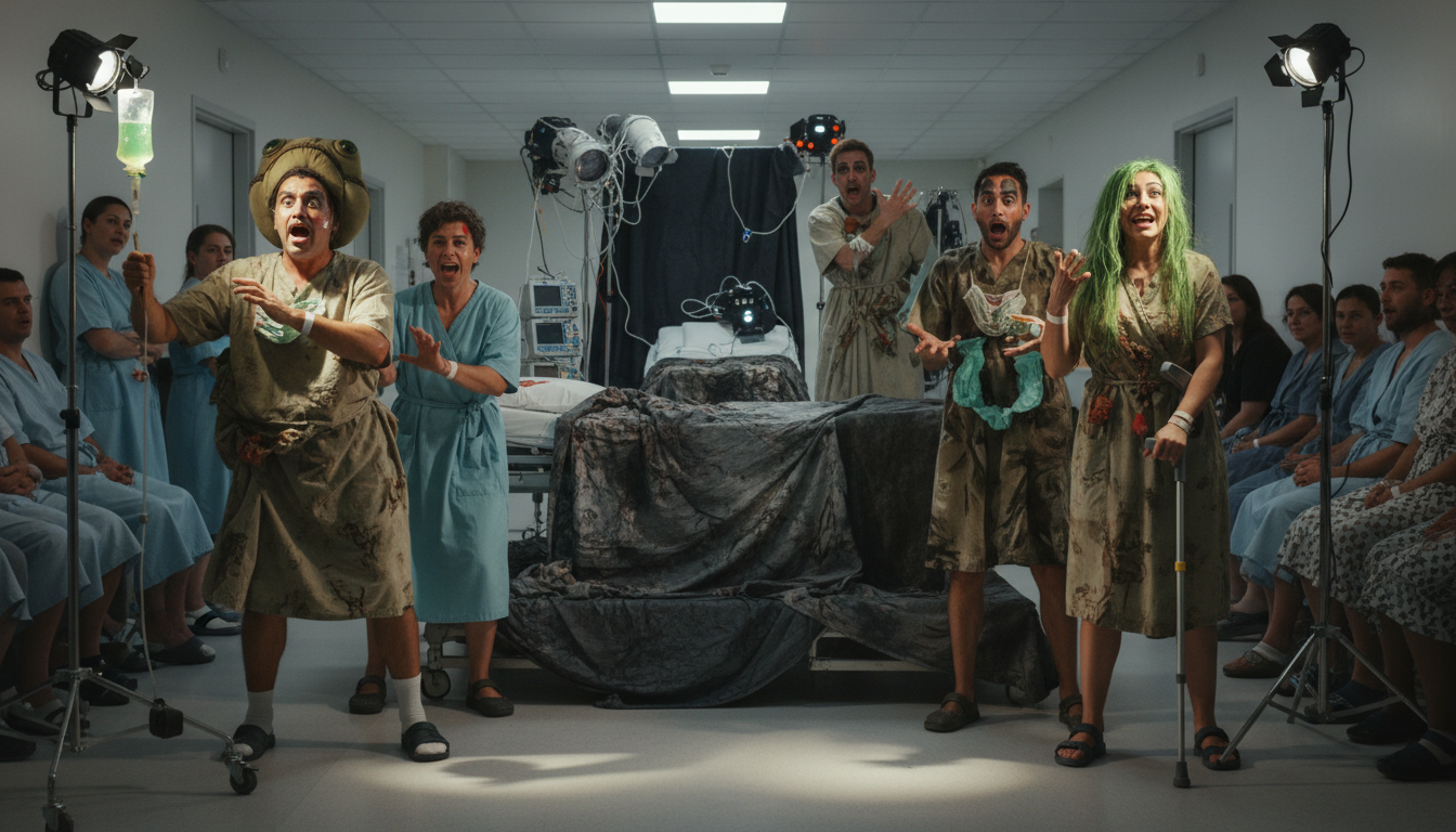 découvrez « les crapauds fous », une pièce de théâtre contemporain à l'hôpital qui vous plonge dans une expérience captivante mêlant émotions et innovation artistique.