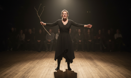 découvrez 'perrine en scène', une immersion captivante au cœur du théâtre contemporain à claveisolles. une expérience artistique unique à ne pas manquer !