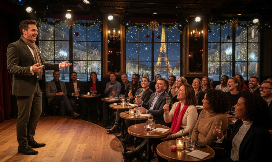 Stand-up et humour : notre sélection des spectacles incontournables à Paris en décembre 2025