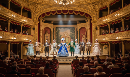découvrez 'belle lurette', la renaissance vibrante de l'opéra-comique d'offenbach, au théâtre du gymnase marie bell, une œuvre pleine d'élégance et de légèreté qui captive le public.