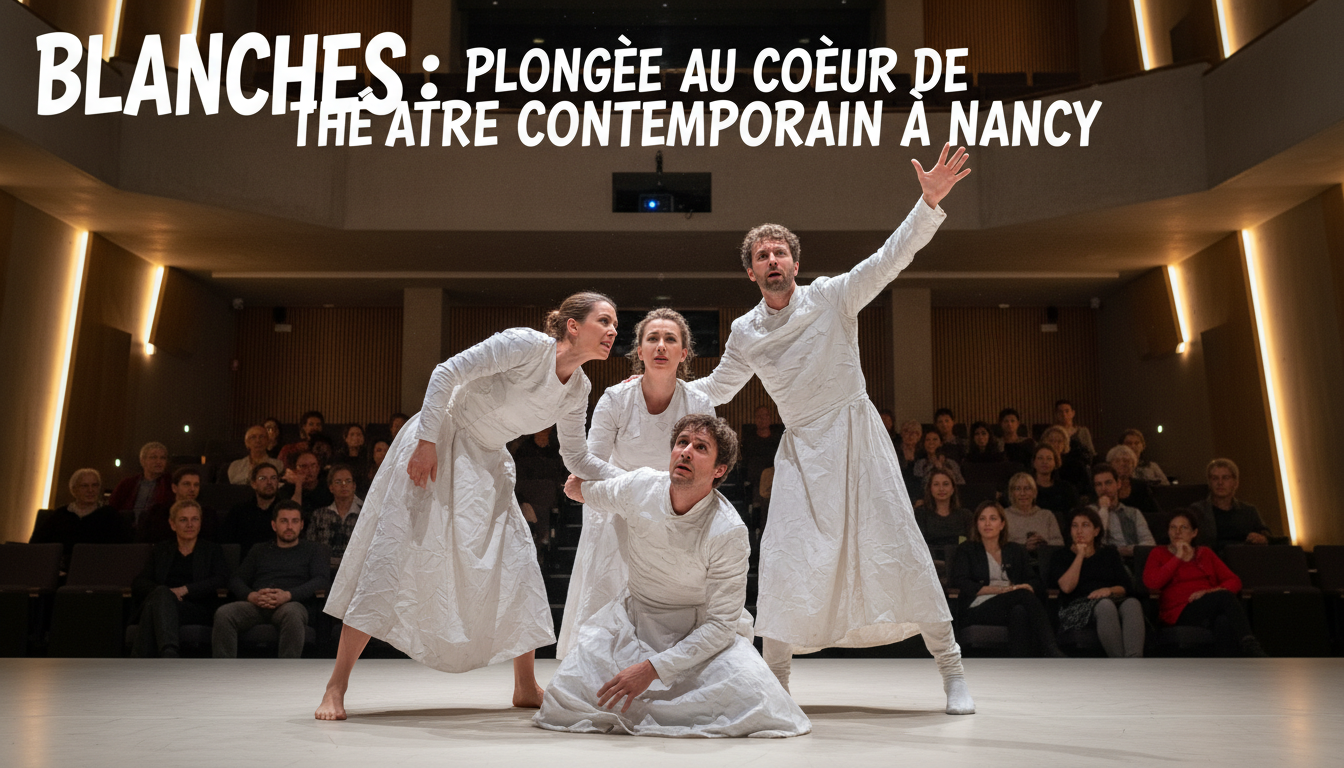 découvrez 'blanches', une plongée captivante au cœur du théâtre contemporain à nancy, mêlant émotions et innovation artistique.