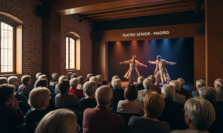 découvrez « c’est aussi de l’art », un espace théâtral madrilène dédié à rapprocher le théâtre contemporain des seniors, offrant des spectacles innovants et accessibles pour tous les âges.