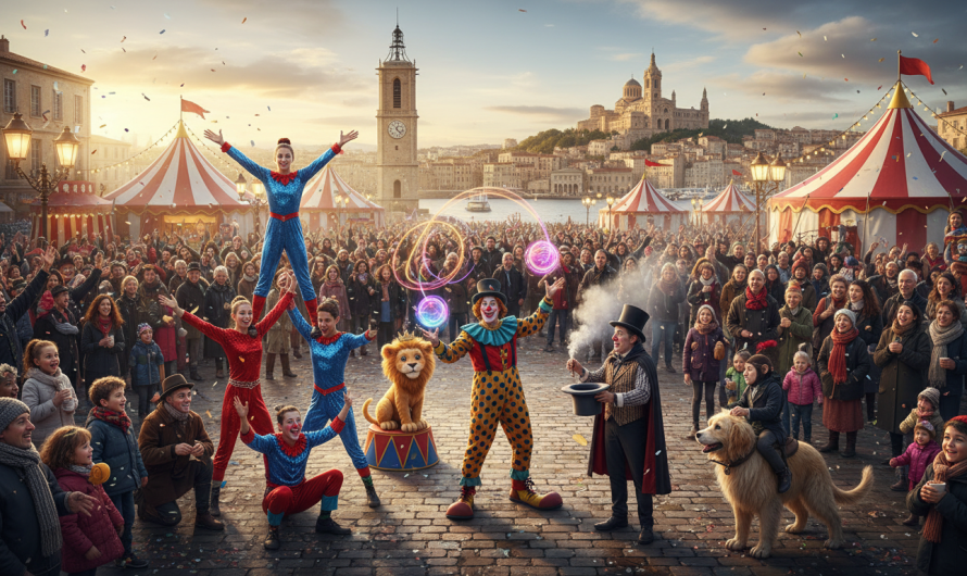 Janvier à Aix et Marseille : cirque, magie et humour au rendez-vous pour vos sorties incontournables