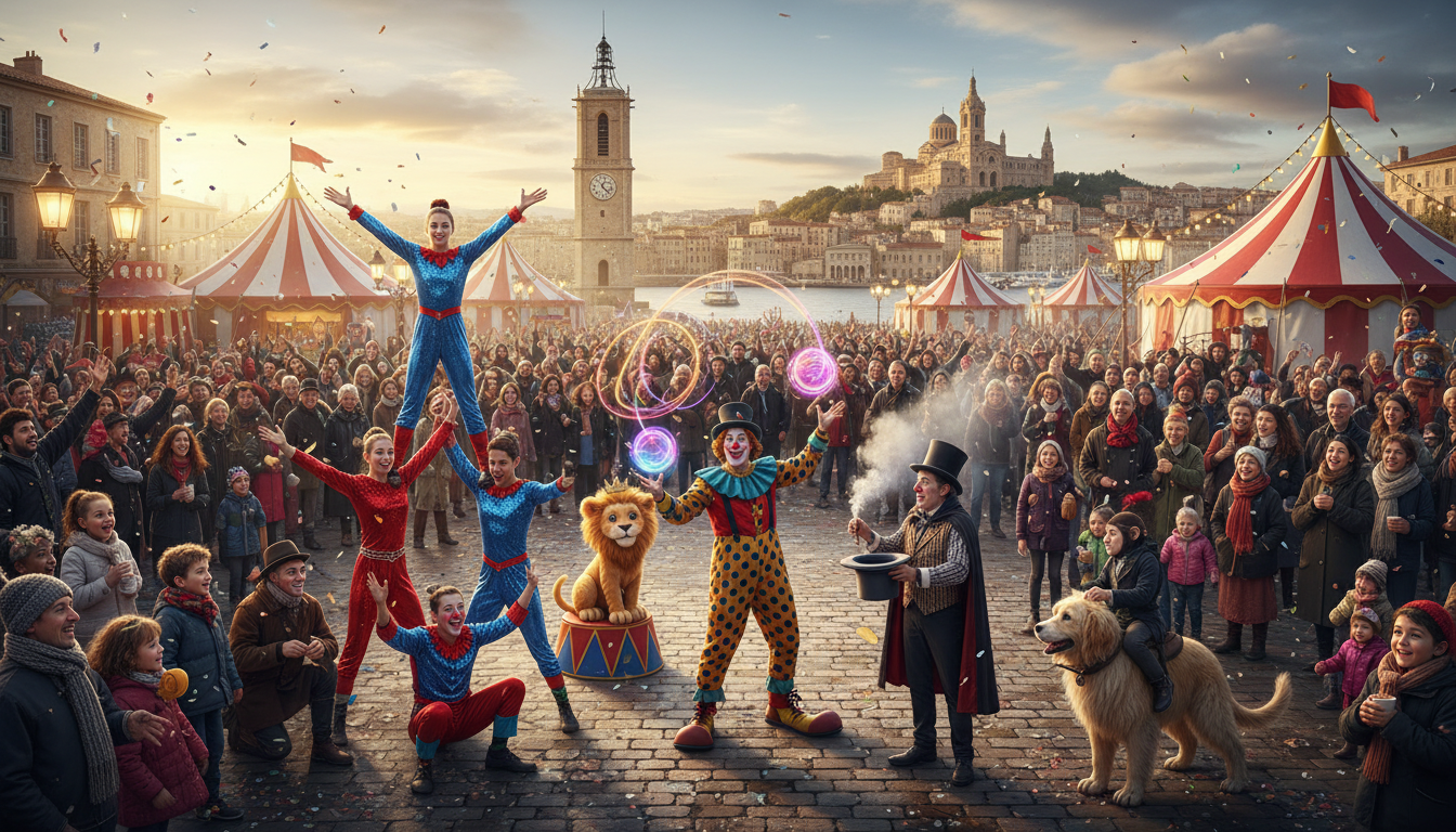 découvrez les meilleures sorties de janvier à aix et marseille avec du cirque, de la magie et de l'humour pour des moments incontournables en famille ou entre amis.
