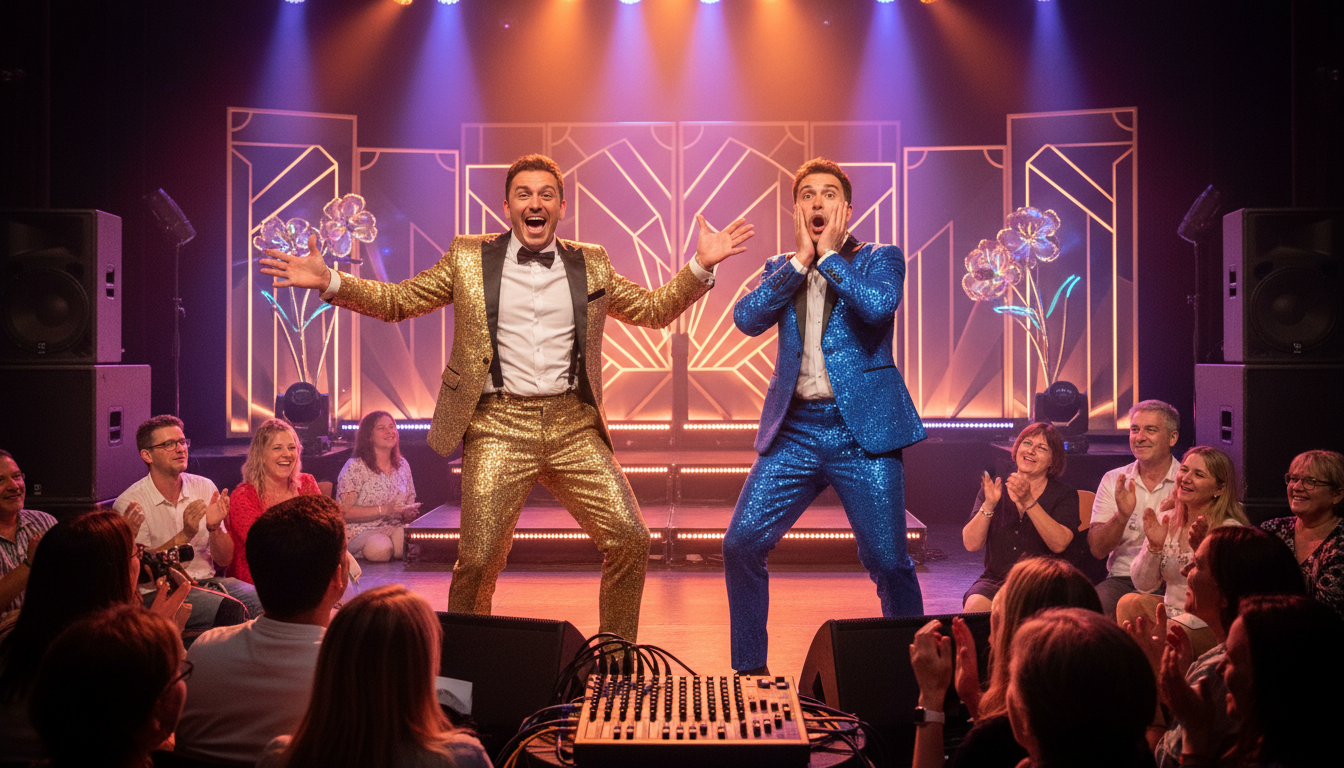 ne manquez pas le duo hilarant des apollons en spectacle exclusif à jarzé ce samedi 17 janvier pour une soirée pleine de rires et de bonne humeur.