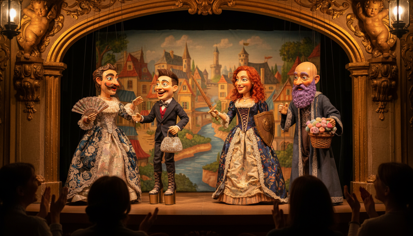 assistez ce vendredi 30 janvier au théâtre molière de mont-de-marsan à un spectacle de marionnettes drôle et engagé sur les questions de genre. une performance unique à ne pas manquer !