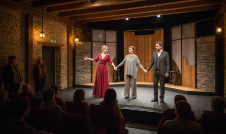 découvrez la soirée théâtre à saint-georges-lagricol avec la pièce contemporaine « griotte ». une immersion artistique captivante à ne pas manquer.