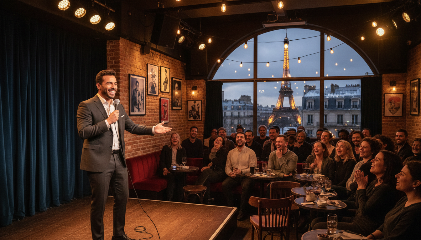 découvrez les spectacles de stand-up et d'humour incontournables à paris en janvier 2026. riez avec les meilleurs comédiens et ne manquez aucun événement drôle et divertissant ce mois-là !