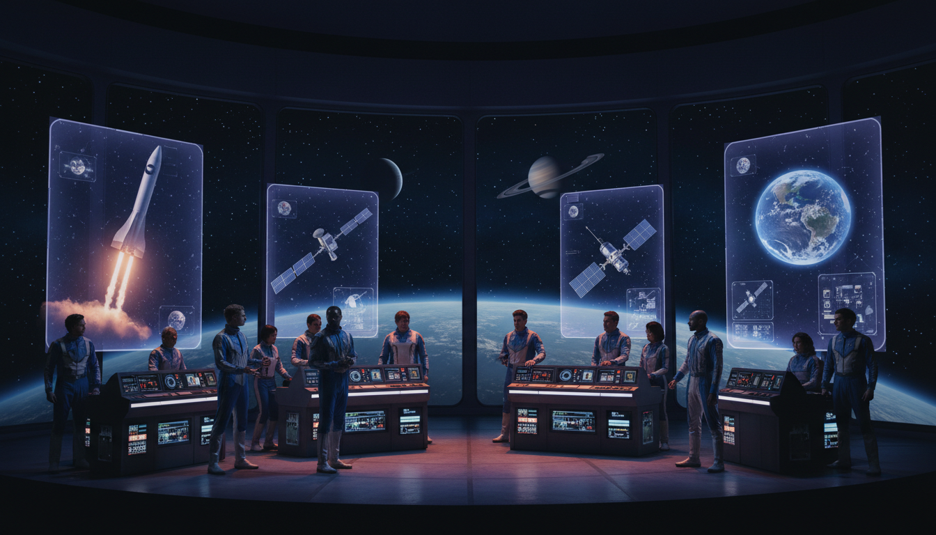 découvrez une nouvelle pièce captivante sur le programme spatial américain qui explore le point de rencontre entre avancées technologiques et enjeux éthiques.