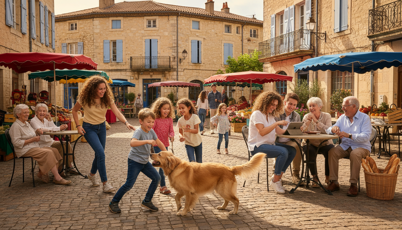 découvrez à l’isle-jourdain une comédie pleine d’humour qui explore avec légèreté les défis et joies de la cohabitation entre générations.