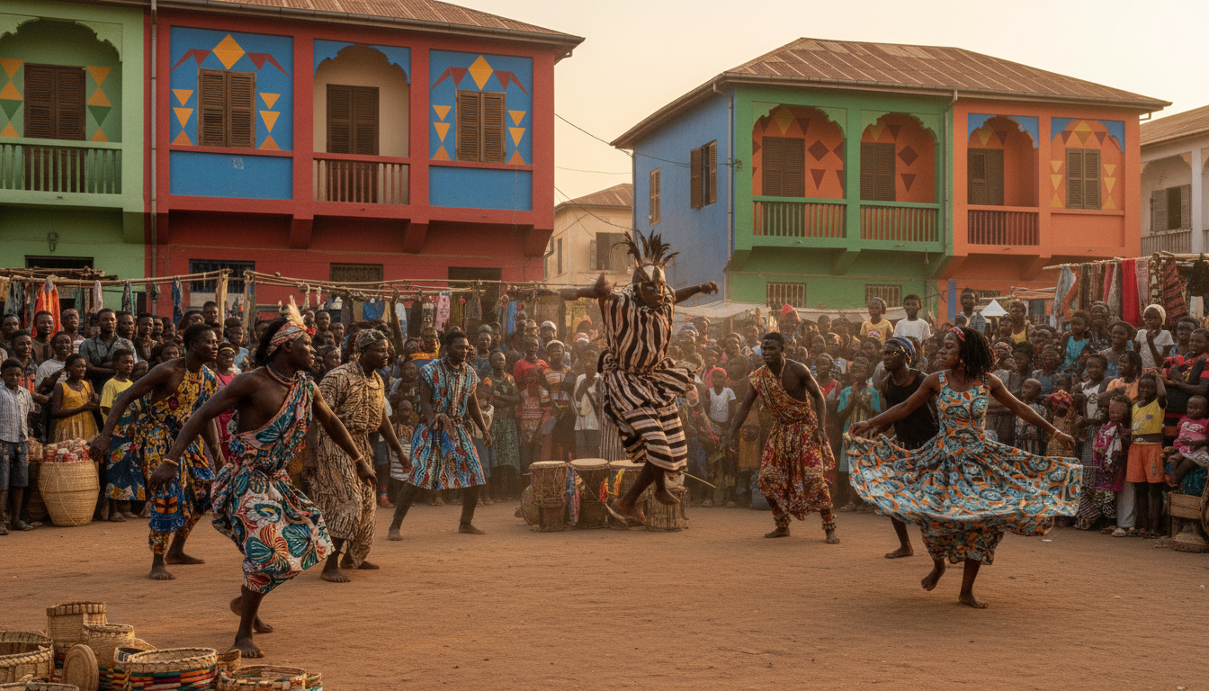 découvrez un spectacle unique en côte d’ivoire où théâtre et danse s’unissent pour valoriser et embellir la réputation d’un quartier d’abidjan grâce à une expression artistique innovante.