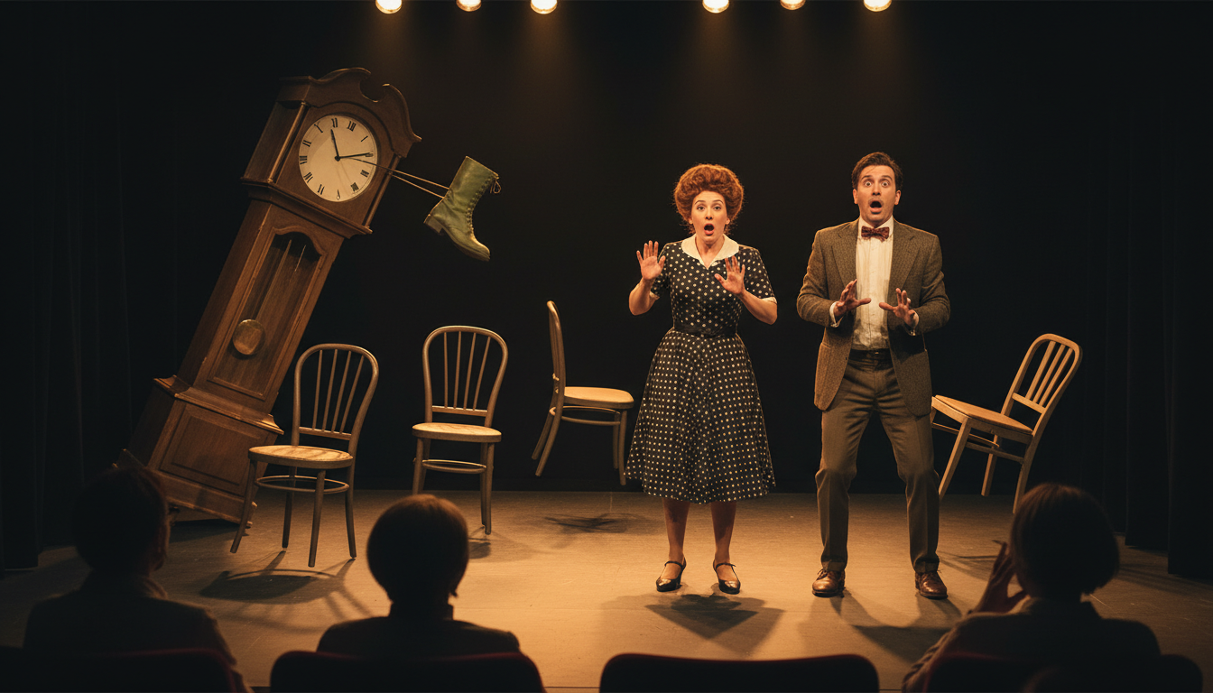 plongez dans l'univers du théâtre contemporain avec « la cantatrice chauve » d'eugène ionesco à culoz-béon, une expérience artistique unique et captivante.