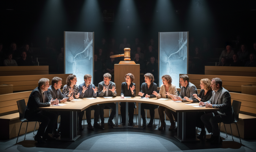 Douze jurés en furie : un drame poignant au cœur du théâtre contemporain de Thaon-les-Vosges