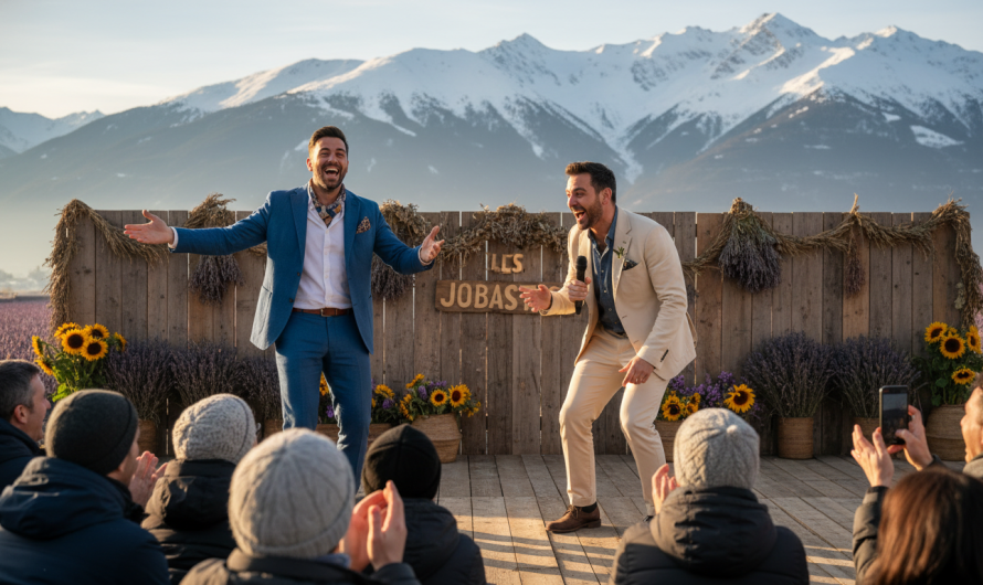 Le duo comique les Jobastres fait vibrer Risoul en embarquant la Provence avec leur spectacle &lsquo;En rodage