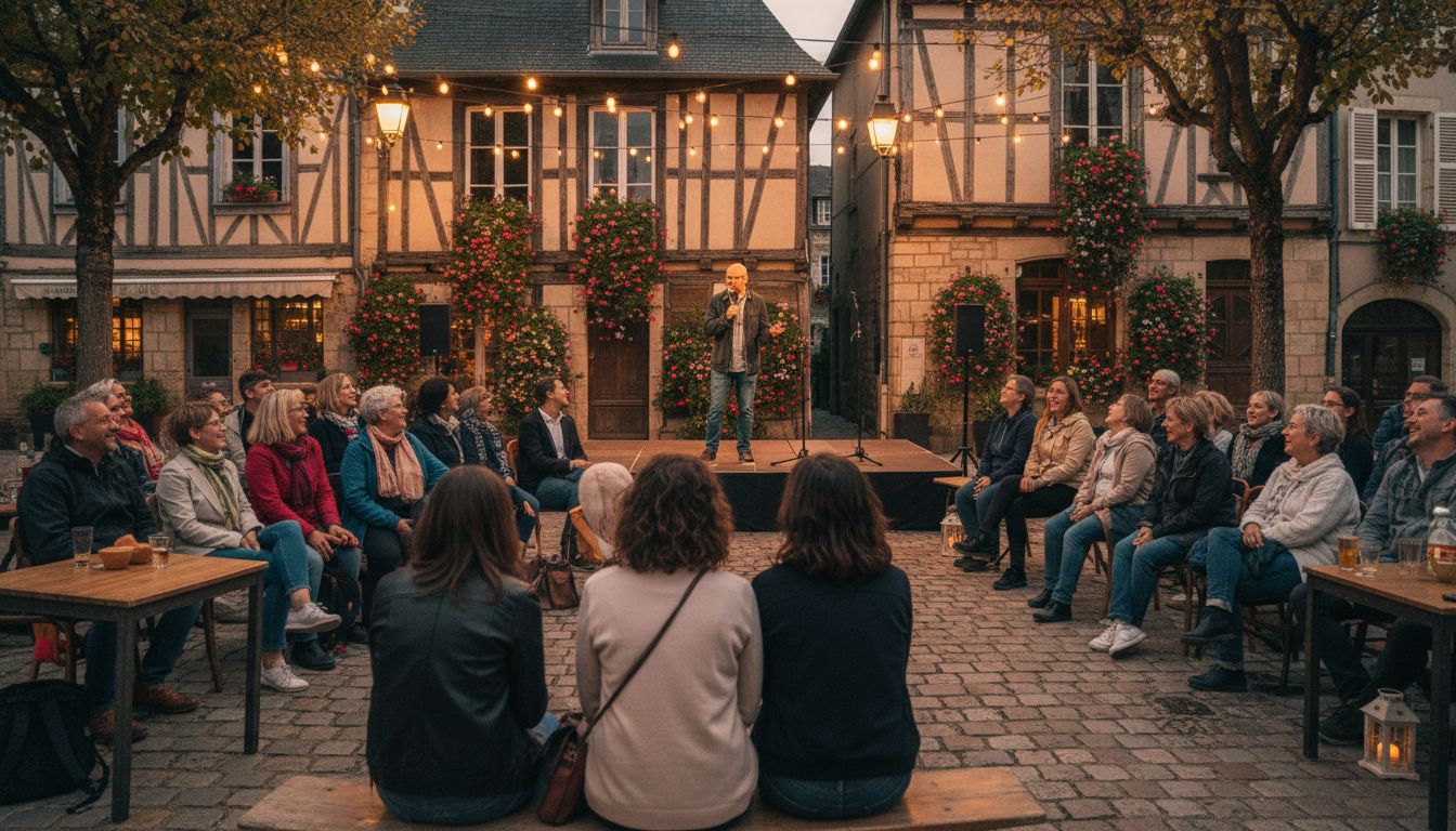 découvrez «le grand rapprochement», une soirée d’humour conviviale à la charité-sur-loire, pleine de rires et de bonne humeur pour tous les publics.