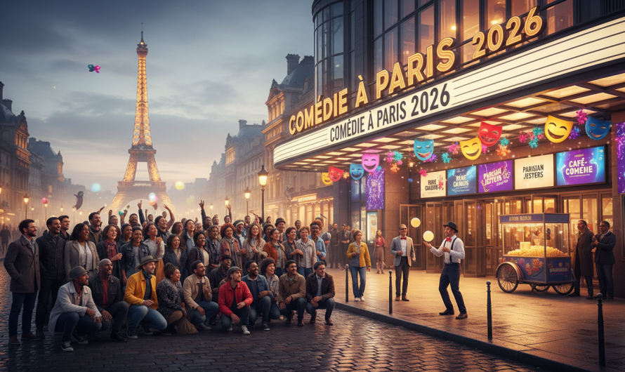 Les spectacles comiques les plus attendus à Paris en 2026