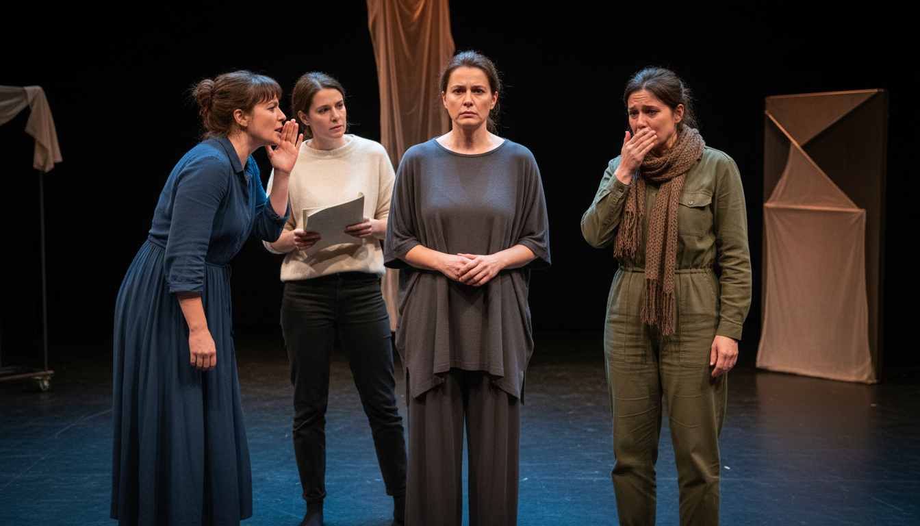 découvrez « olga, sonia, nina et moi », une immersion fascinante dans le théâtre contemporain à vigy, mêlant émotions et réflexions à travers des performances poignantes.