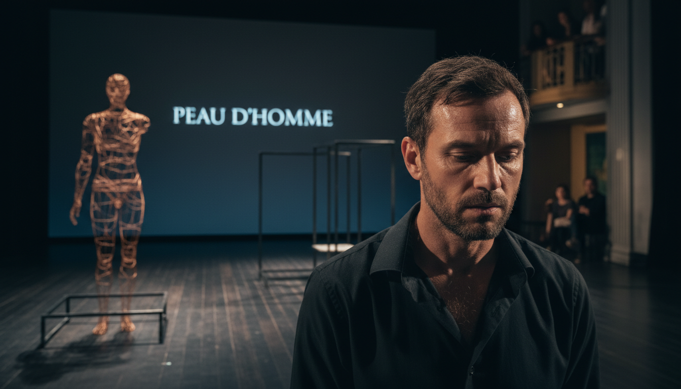 découvrez « peau d’homme », une pièce de théâtre contemporain captivante à ne pas manquer à mamirolle, alliant émotion et réflexion.