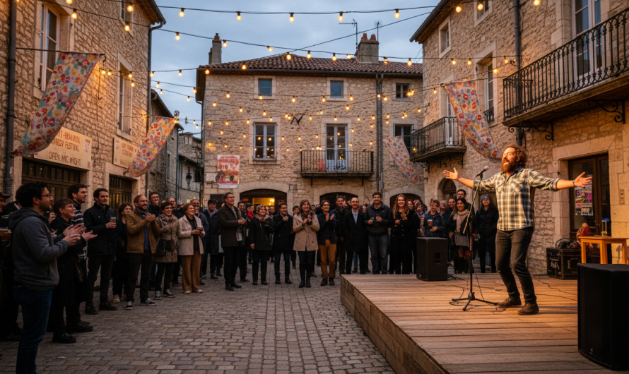 Saint-Maximin lance son premier Festival d’humour itinérant avec une scène ouverte le 28 février