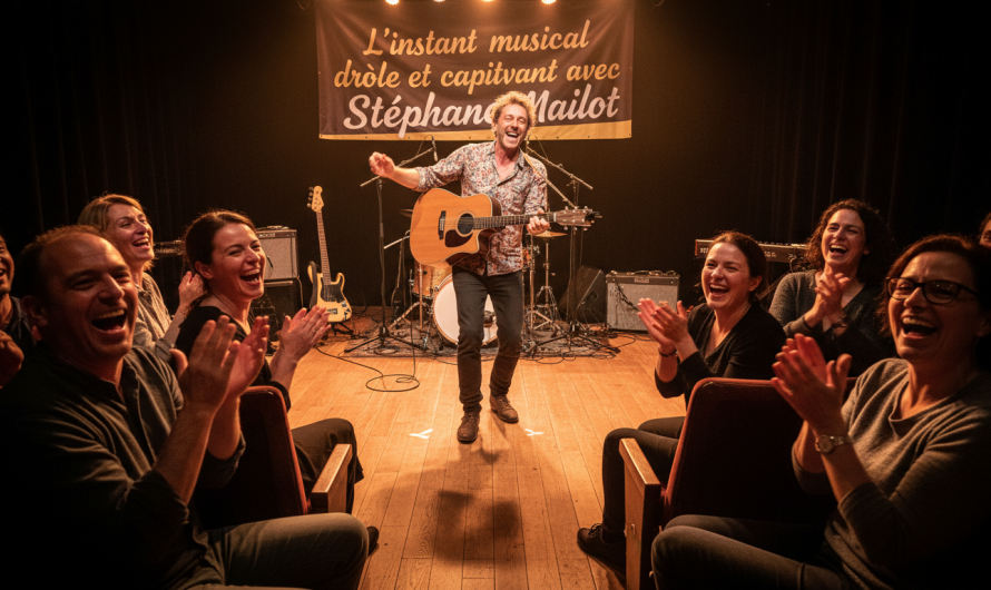 TOUROUVRE (61) – Spectacle : L’instant musical drôle et captivant avec Stéphane Maillot