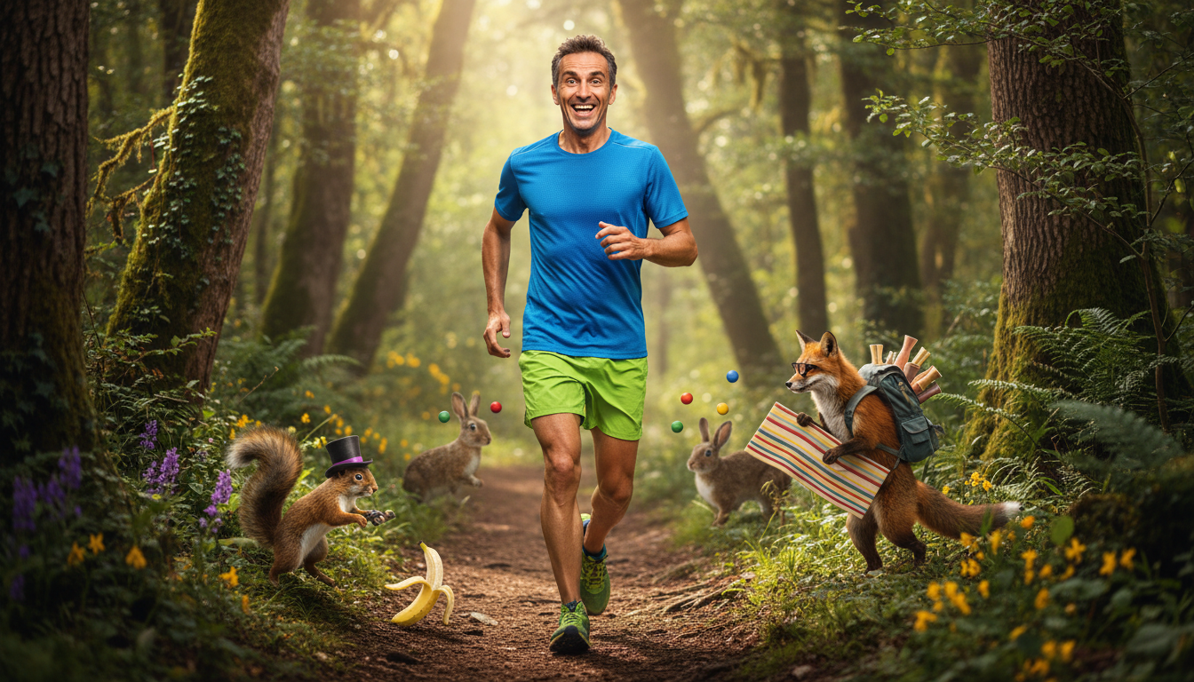 découvrez comment yohann métay transforme la course à pied en une aventure pleine d'humour et de bonne humeur, alliant sport et plaisir pour tous les passionnés.