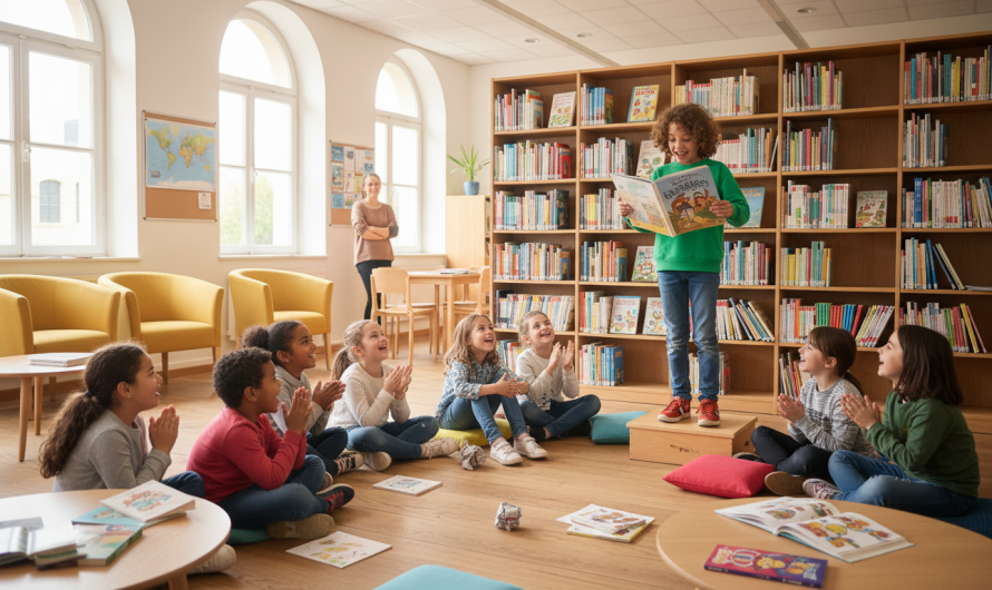 À Uruffe, les jeunes lecteurs font leur show à la bibliothèque municipale