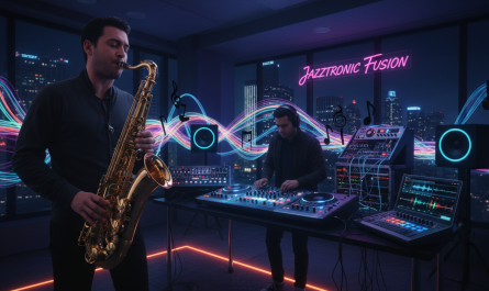 découvrez une fusion captivante entre jazz et musique électronique, où les sons se croisent pour créer une expérience musicale unique et envoûtante.
