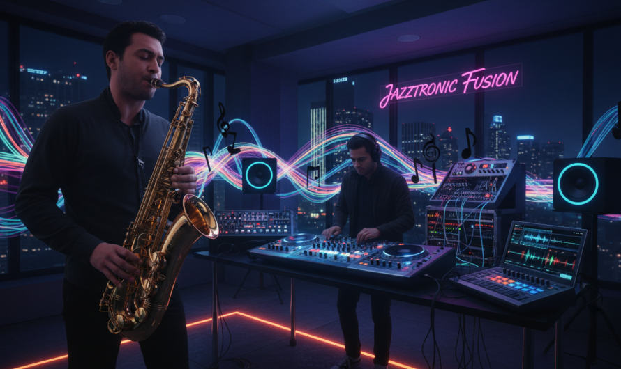 À la croisée des sons : fusion captivante entre jazz et musique électronique