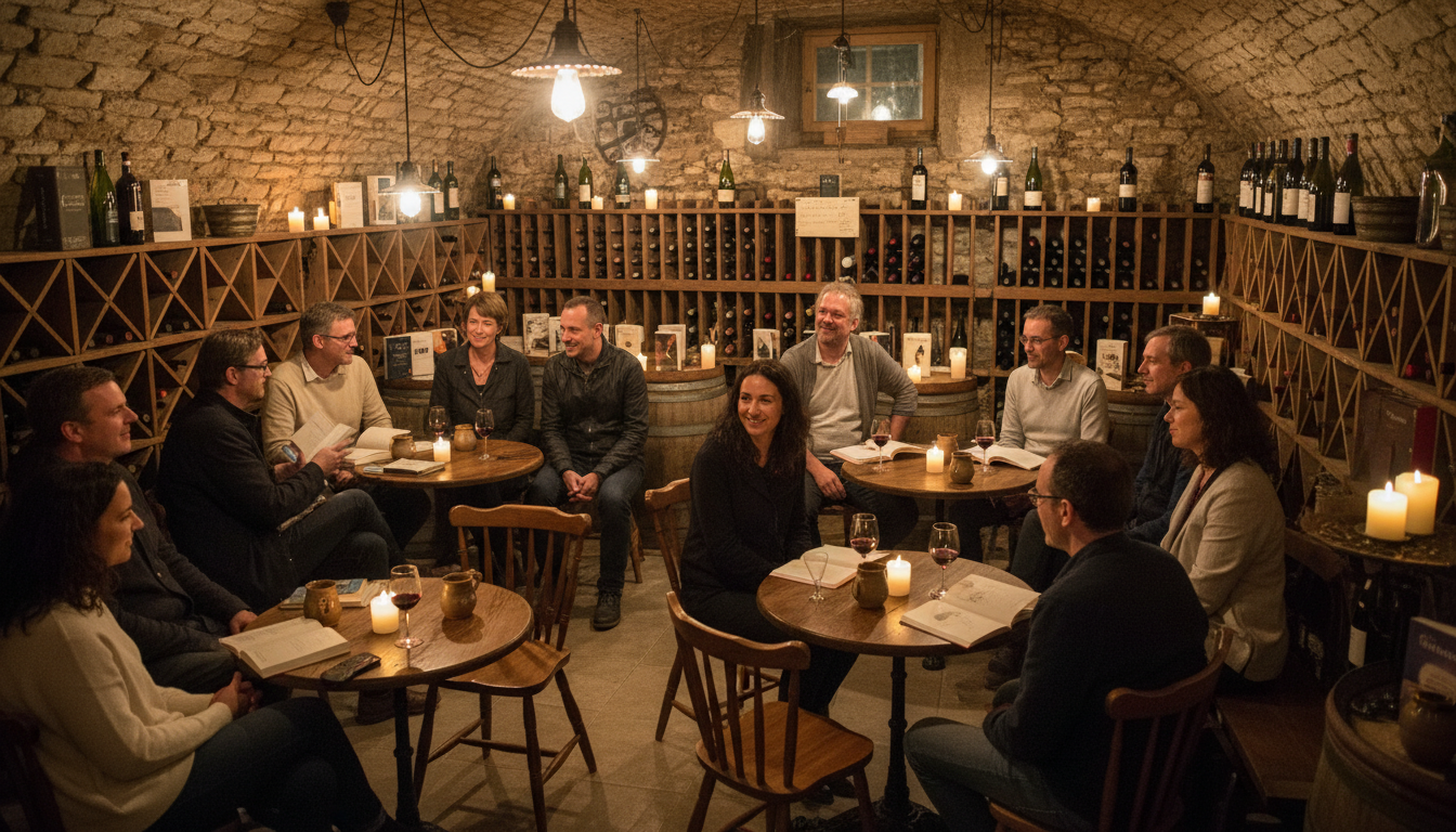 plongez dans l'univers du mini festival d’auteurs au caveau de la roële, un événement littéraire intimiste mettant à l'honneur des écrivains passionnés et des rencontres authentiques.
